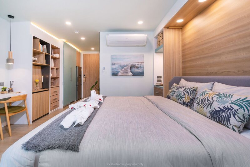 Studiouri de lux ansamblu imobiliar modern apropiere plaja Thailanda Phuket