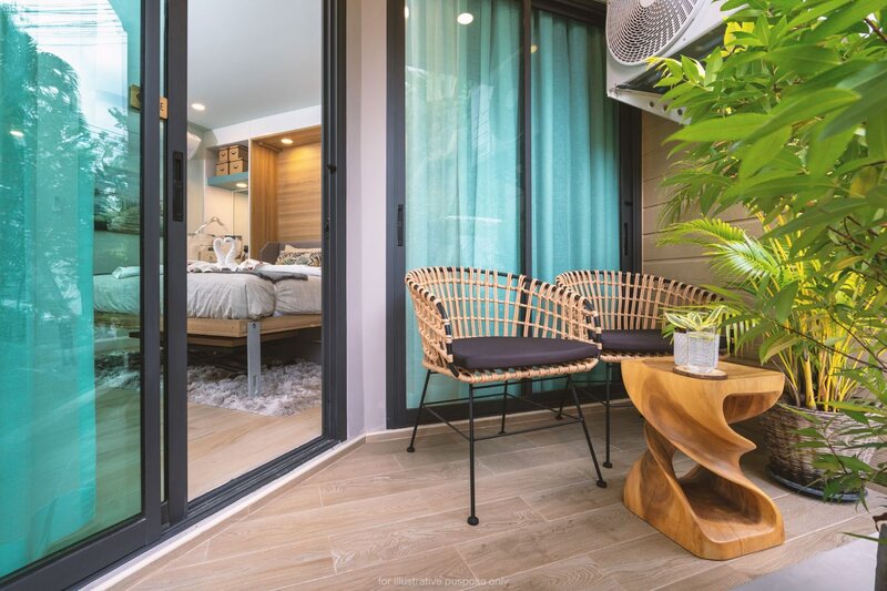 Studiouri de lux ansamblu imobiliar modern apropiere plaja Thailanda Phuket